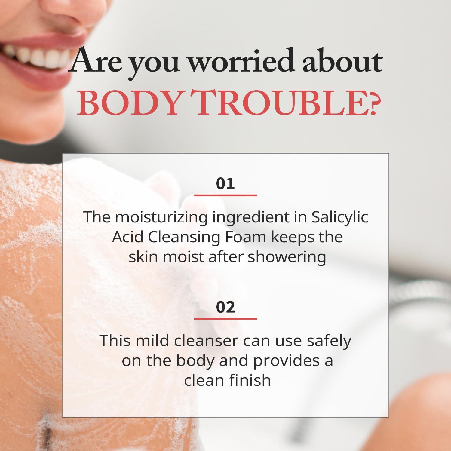 Espuma Limpiadora Facial Ácido Salicílico 150 ml - Cuidado Piel Coreano