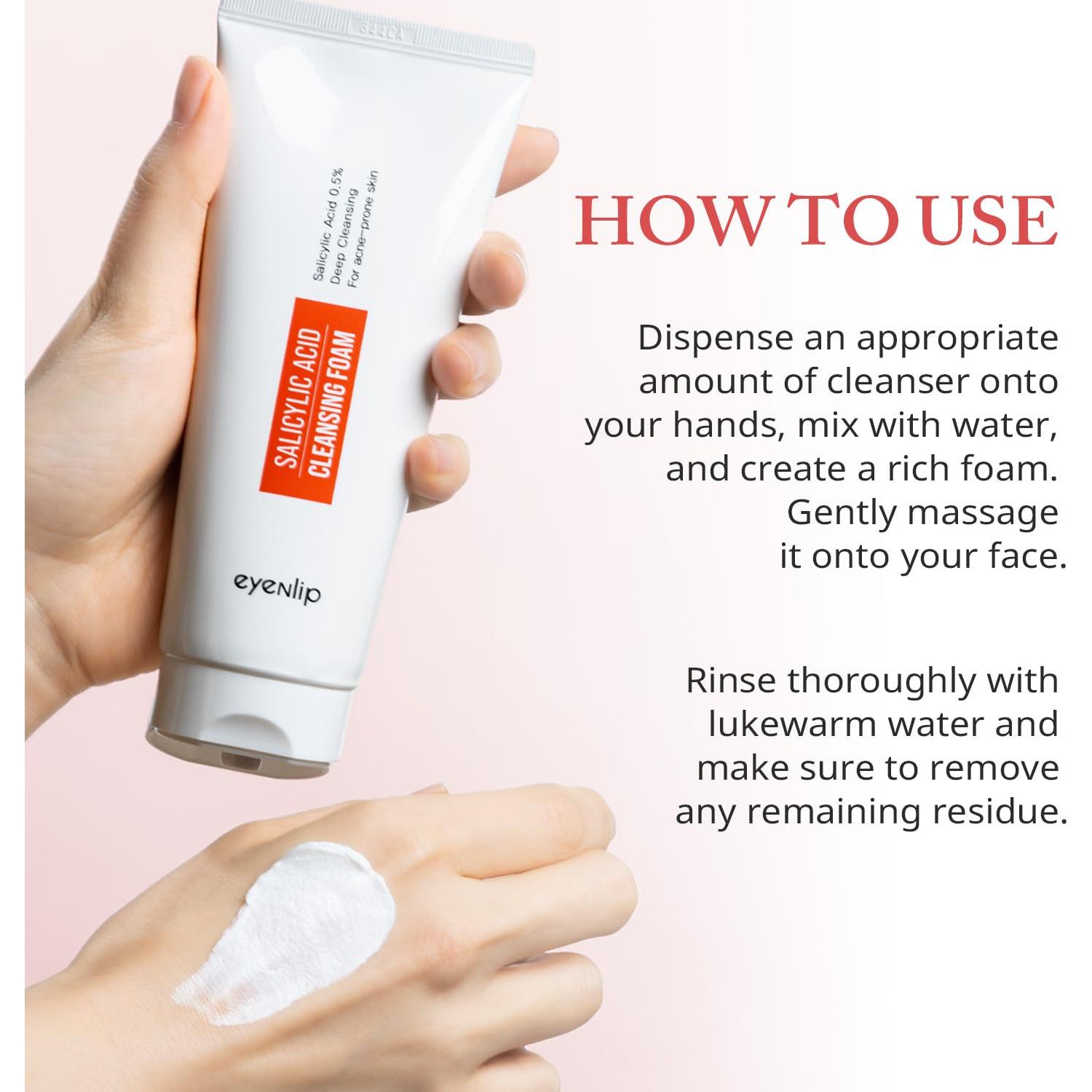 Espuma Limpiadora Facial Ácido Salicílico 150 ml - Cuidado Piel Coreano