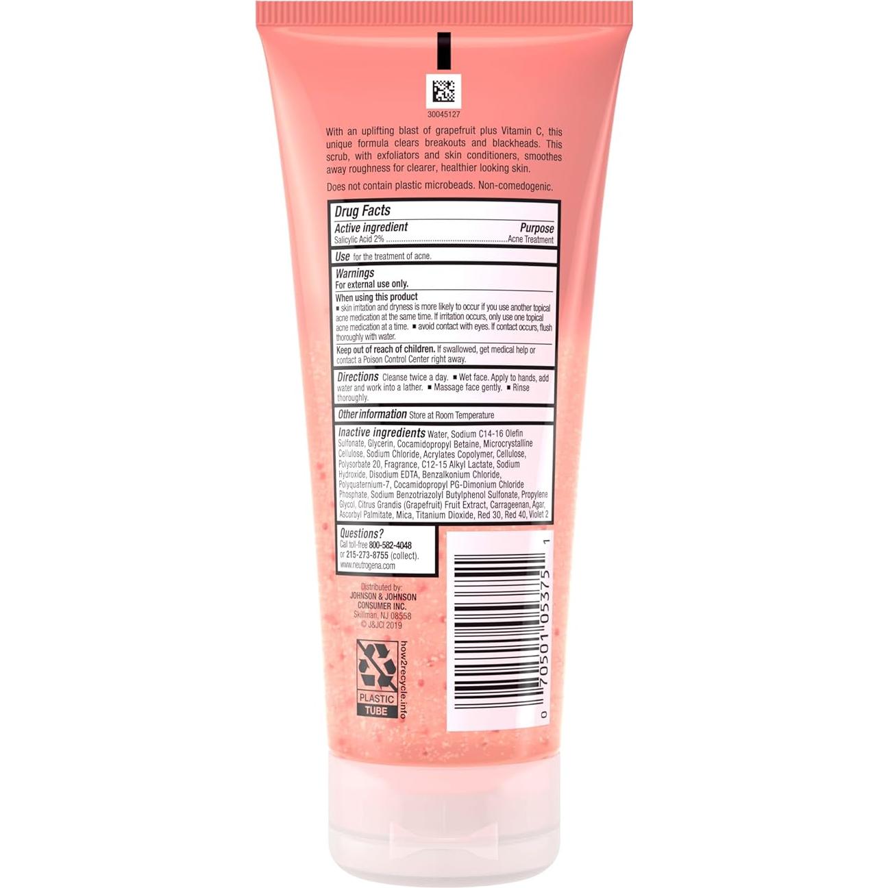 Limpiador Facial para Acné Neutrogena 198 ml x3 Sin Aceite