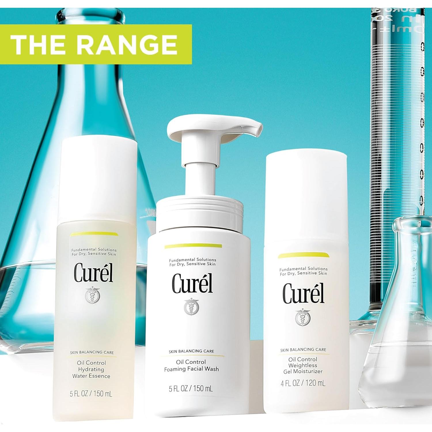 Limpiador Facial Espumoso Curél Control de Aceite 142 g