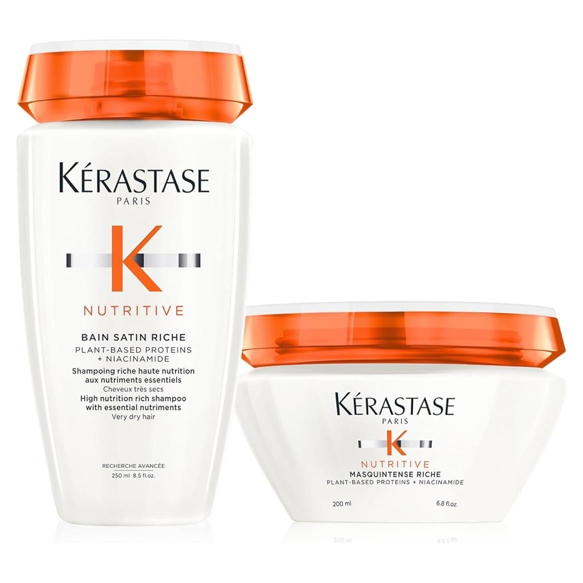 Set Kérastase Nutritive Satin Riche Champú y Máscara 250ml