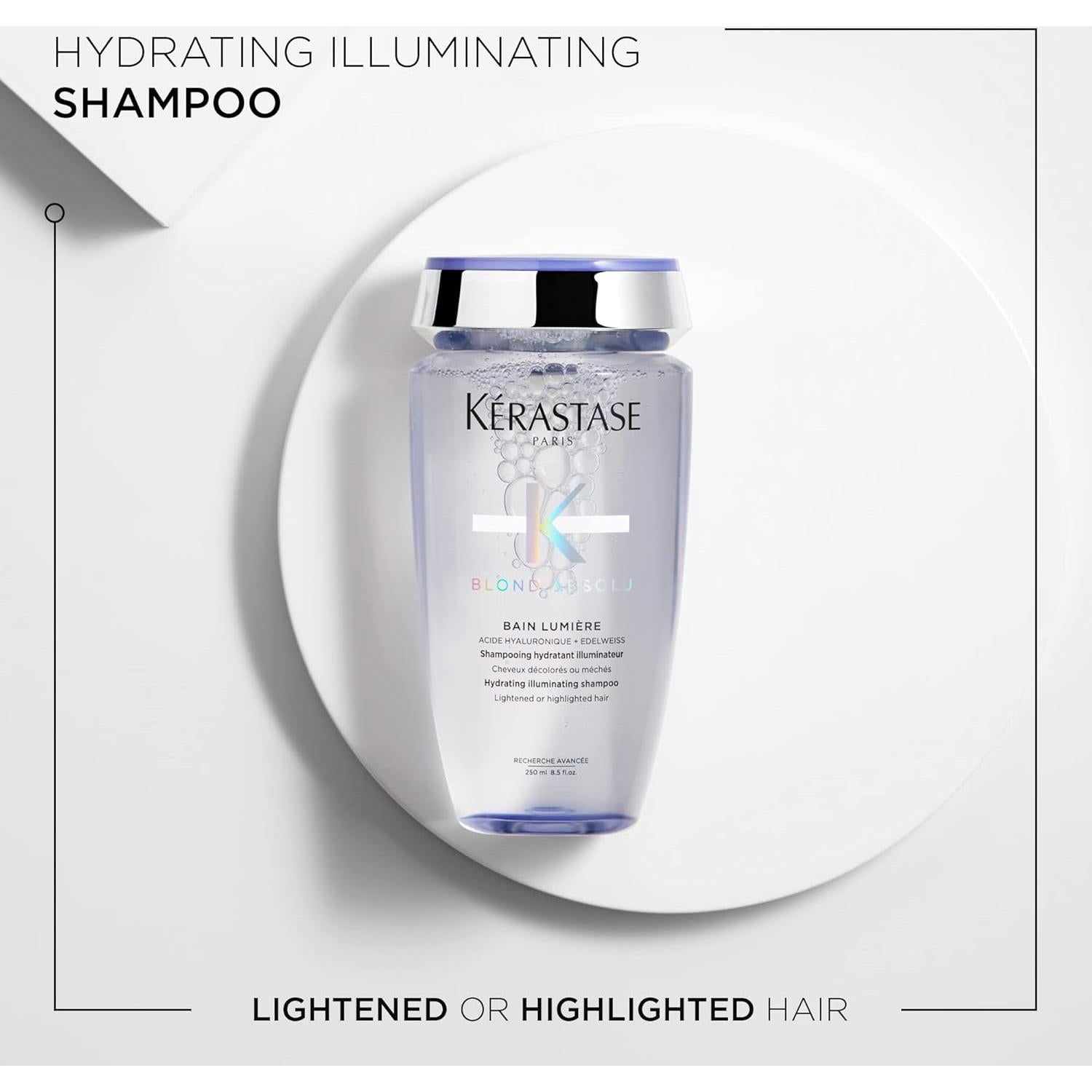 Champú Iluminador Kérastase Blond Absolu 250 ml - Hidrata y Brilla