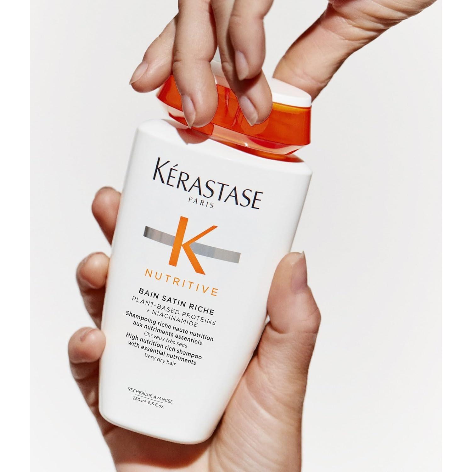 Champú KERASTASE Nutritive Bain Satin Riche 250 ml - Hidratación Profunda