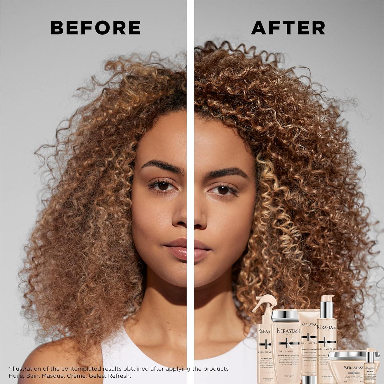 Mascarilla Kérastase Curl Manifesto 200 ml - Hidratación Rizos