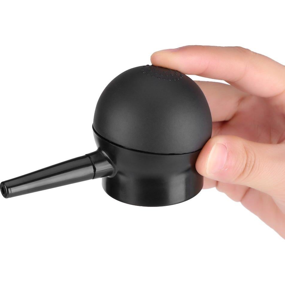 Atomizador de Aplicación de Fibra Capilar Negro