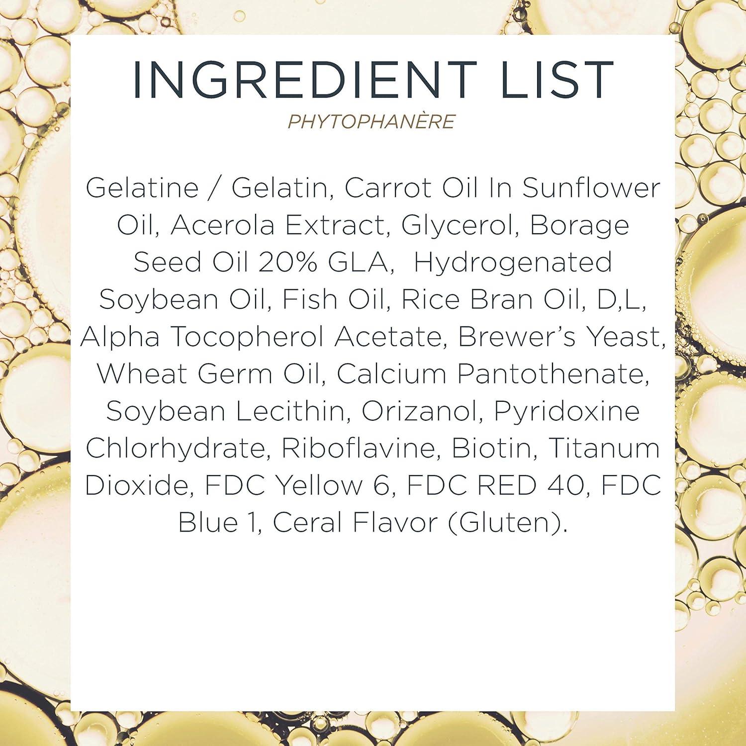 Suplemento Dietético PHYTO Phytophanère para Cabello y Uñas - 240 Cápsulas