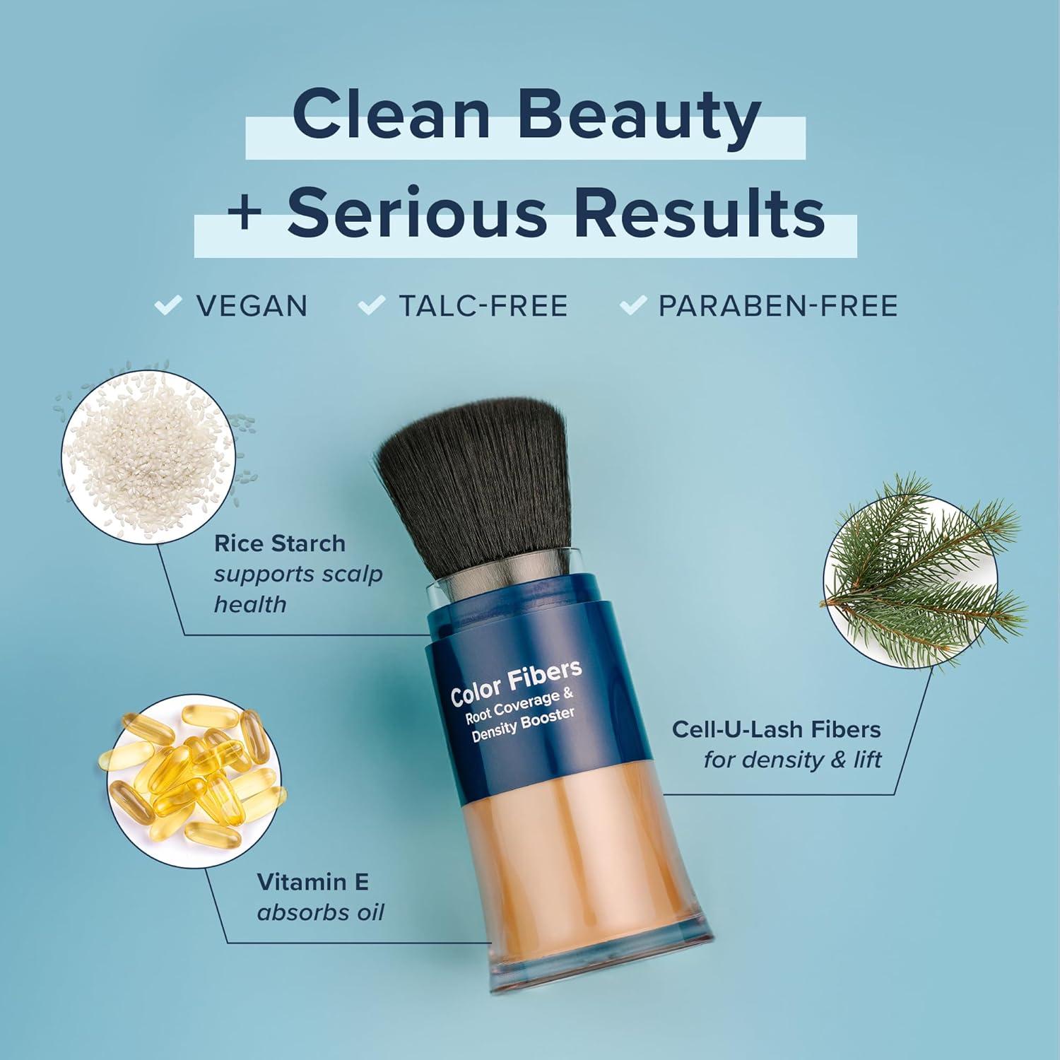 TRUHAIR Polvo Cubridor de Raíces - Color Negro - 4.5g