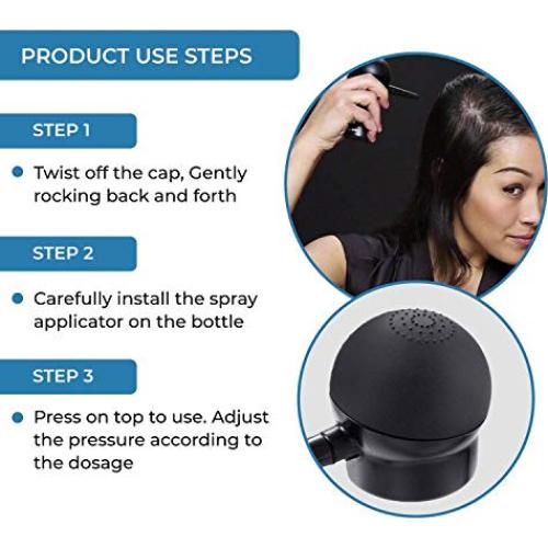 Atomizador de Spray para Fibra Capilar Fulinlin - Precisión y Efecto Natural