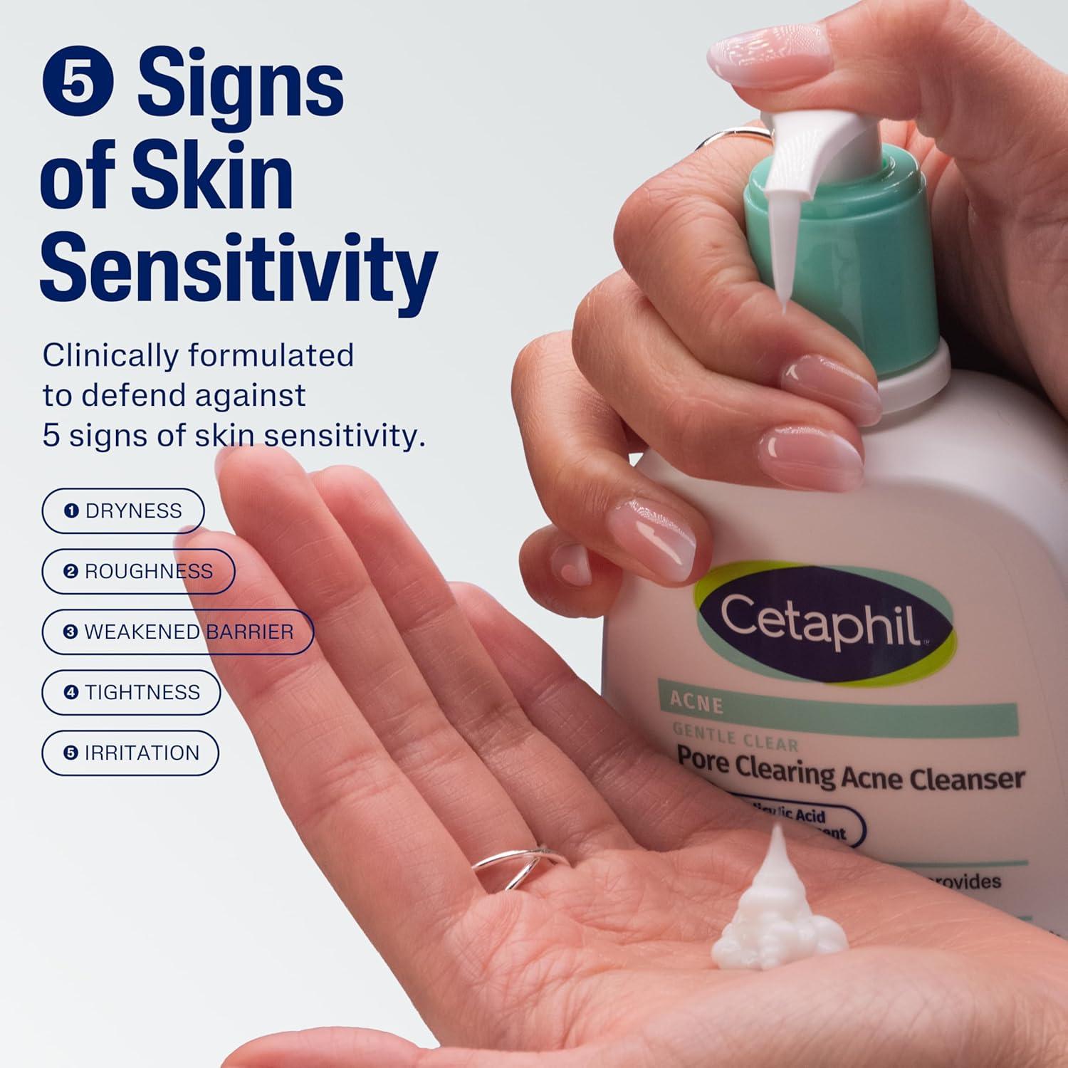 Cetaphil Limpiador de Acné Suave 236 ml con 2% Ácido Salicílico