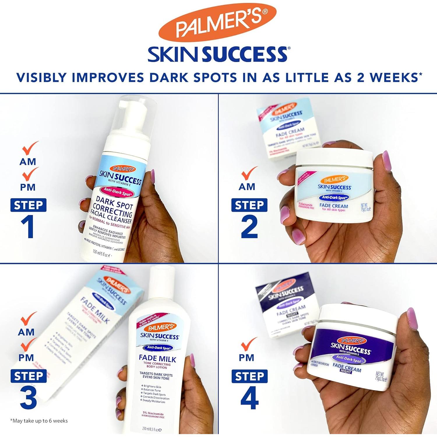 Limpiador Facial Espumoso Palmer's Skin Success 142g - Corrector de Manchas