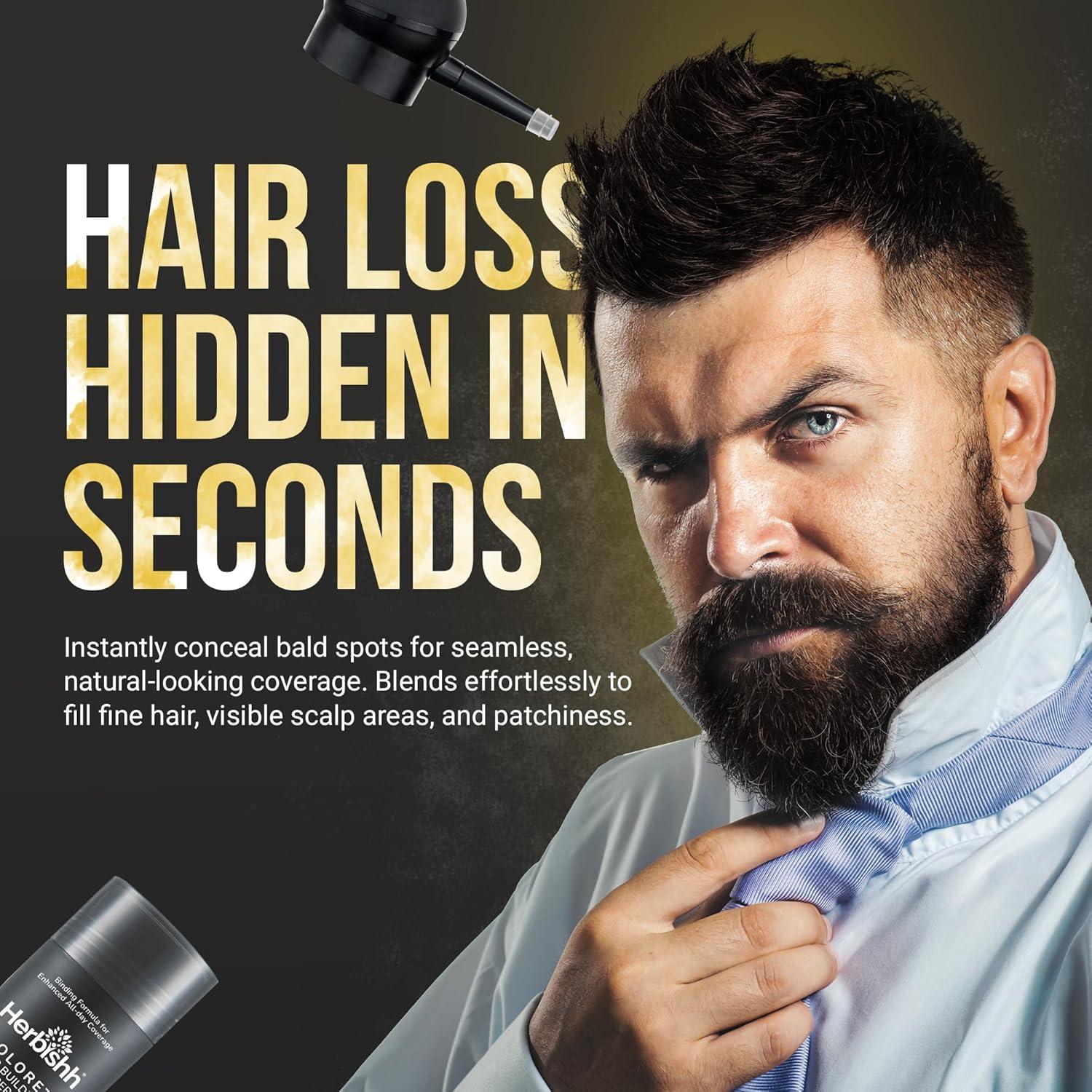 Fibra para Cabello Koloret Herbishh Marrón Oscuro 12 g