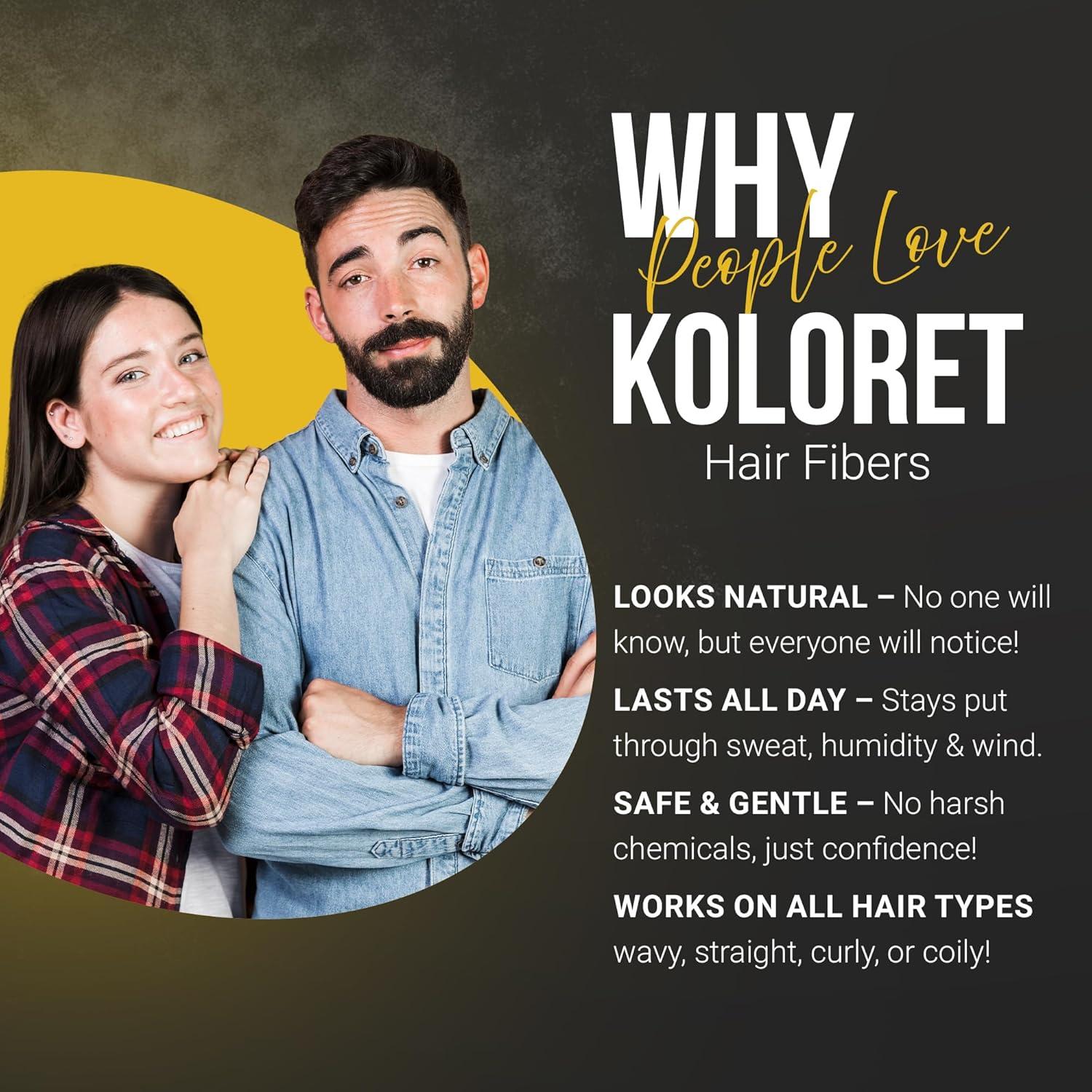 Fibra para el Cabello Koloret Herbishh 12g - Cubrimiento Instantáneo