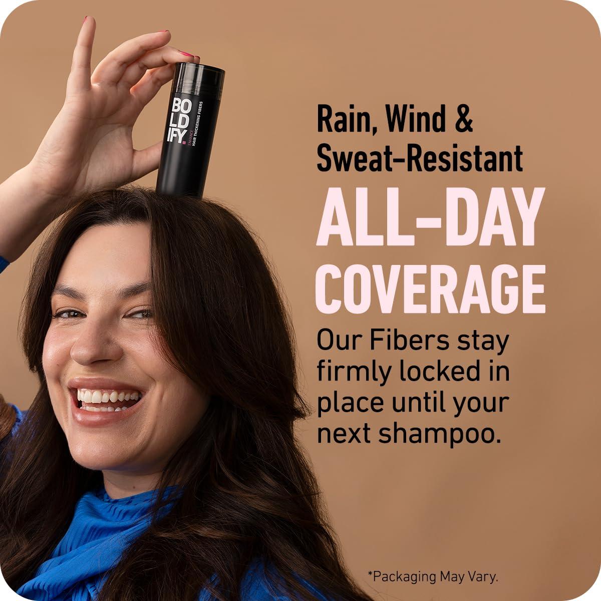 Polvo para Cabello Boldify - Cubrimiento Raíces Negro 145g