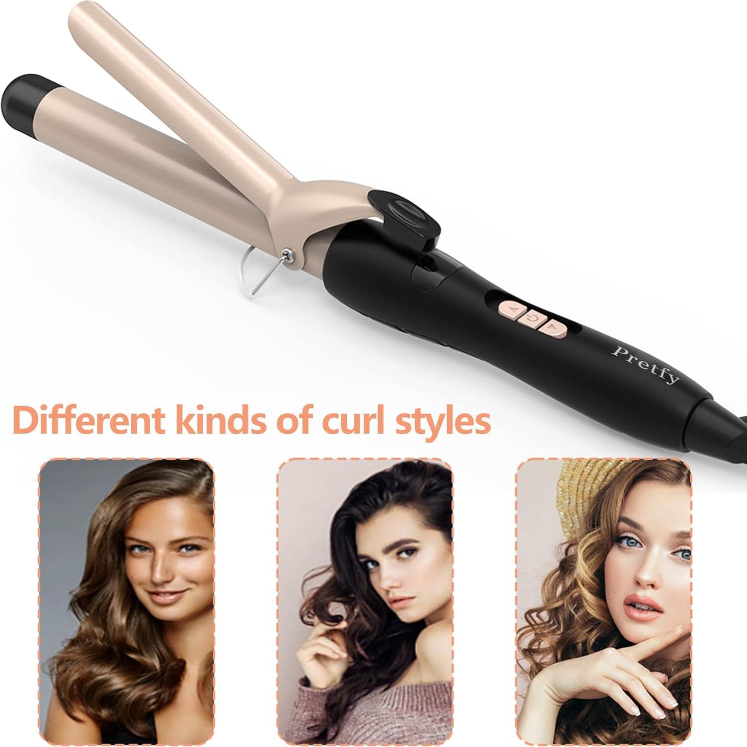 Plancha de Rizar PRETFY 1 Pulgada Cerámica 60-220°C