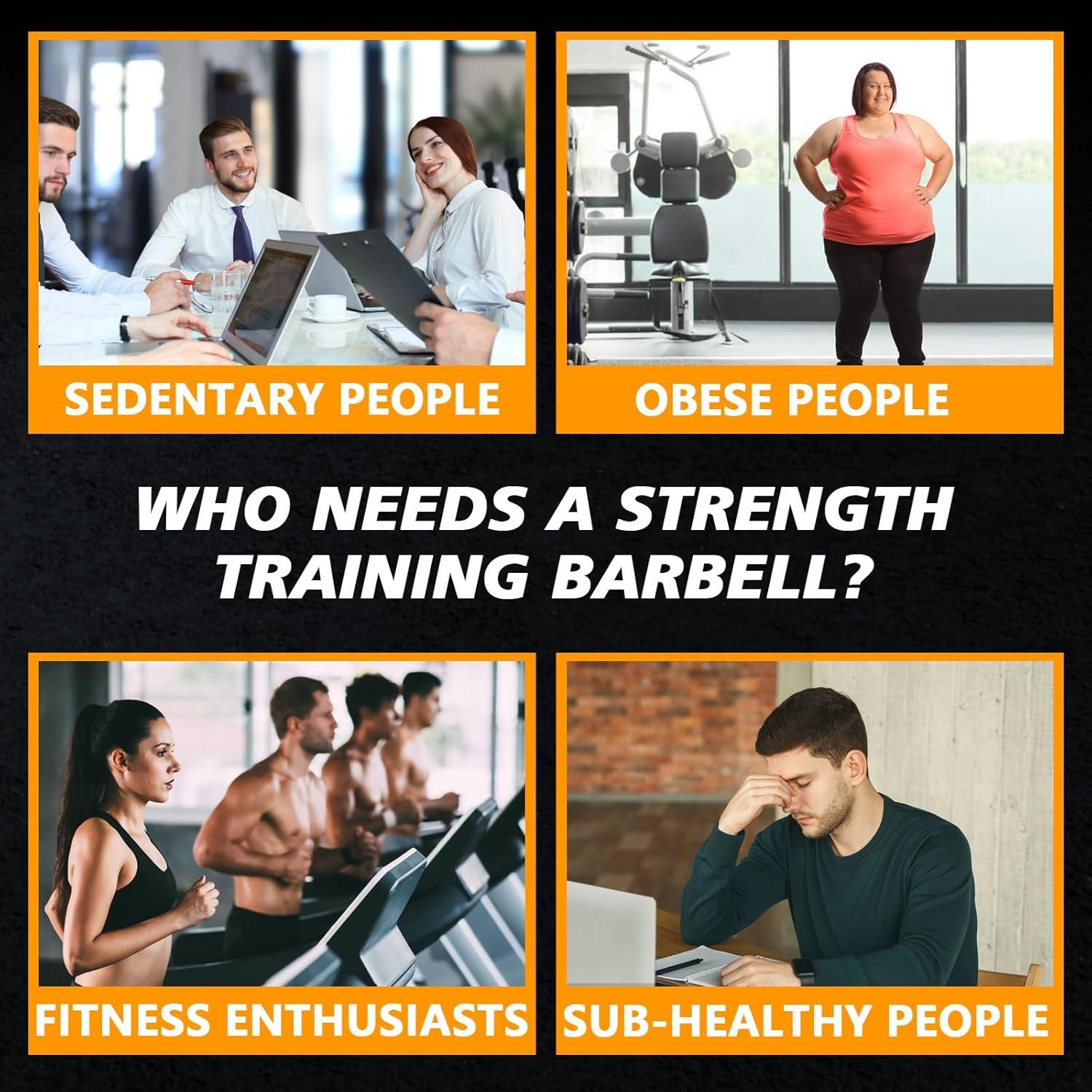 Barra de Curl EZ Olímpica LAVVON 119 cm Acero Cromado 226 kg