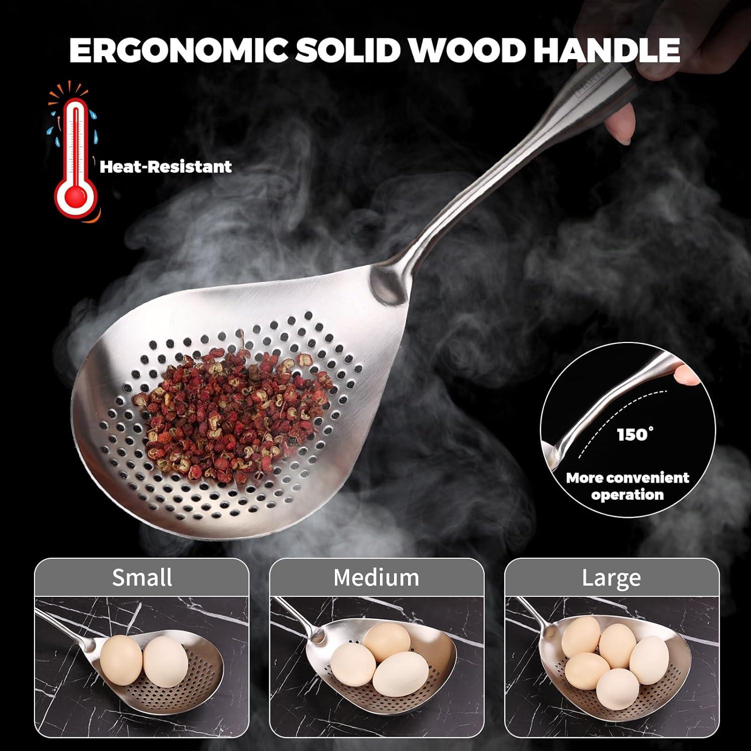 Cuchara Ranurada Skimmer Marte de Acero Inoxidable 36.6 cm