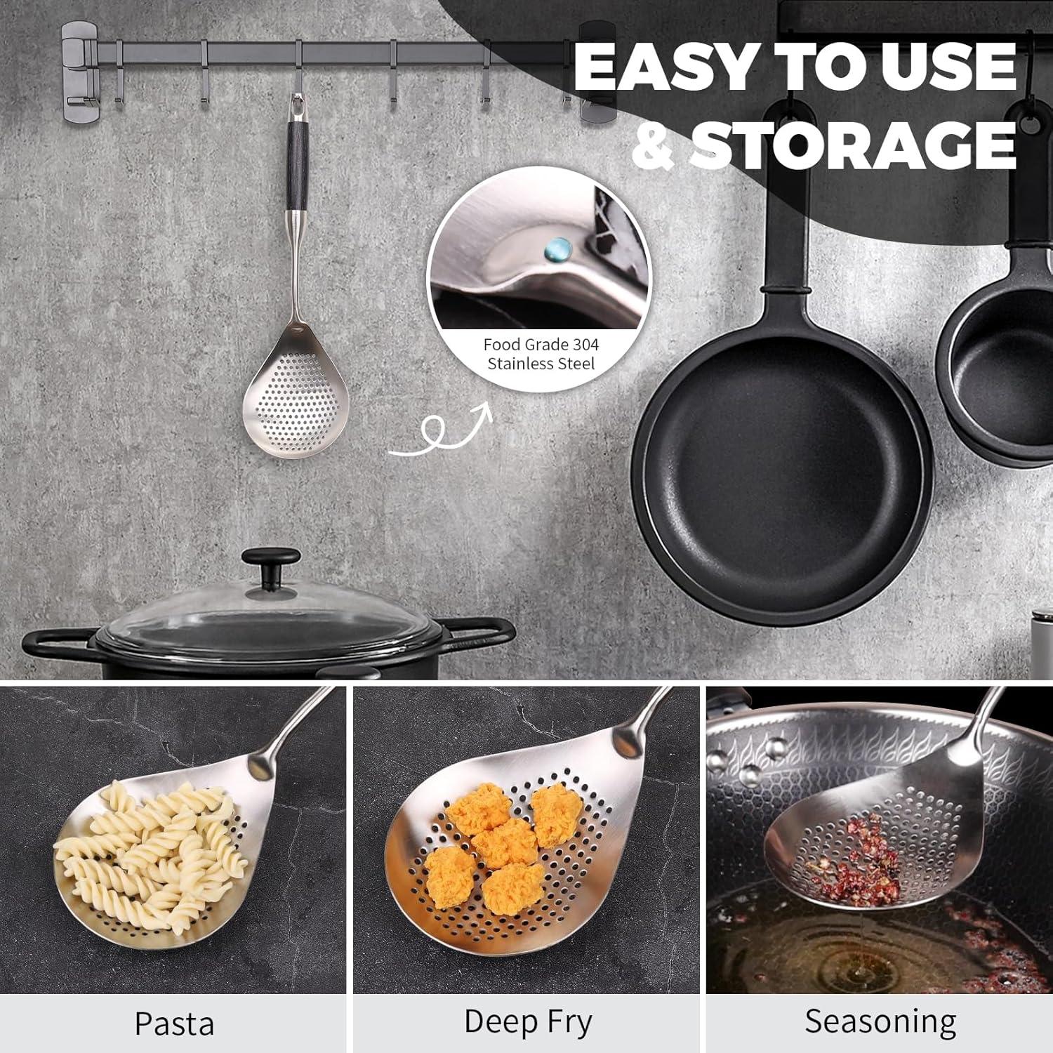 Cuchara Ranurada Skimmer Marte de Acero Inoxidable 36.6 cm