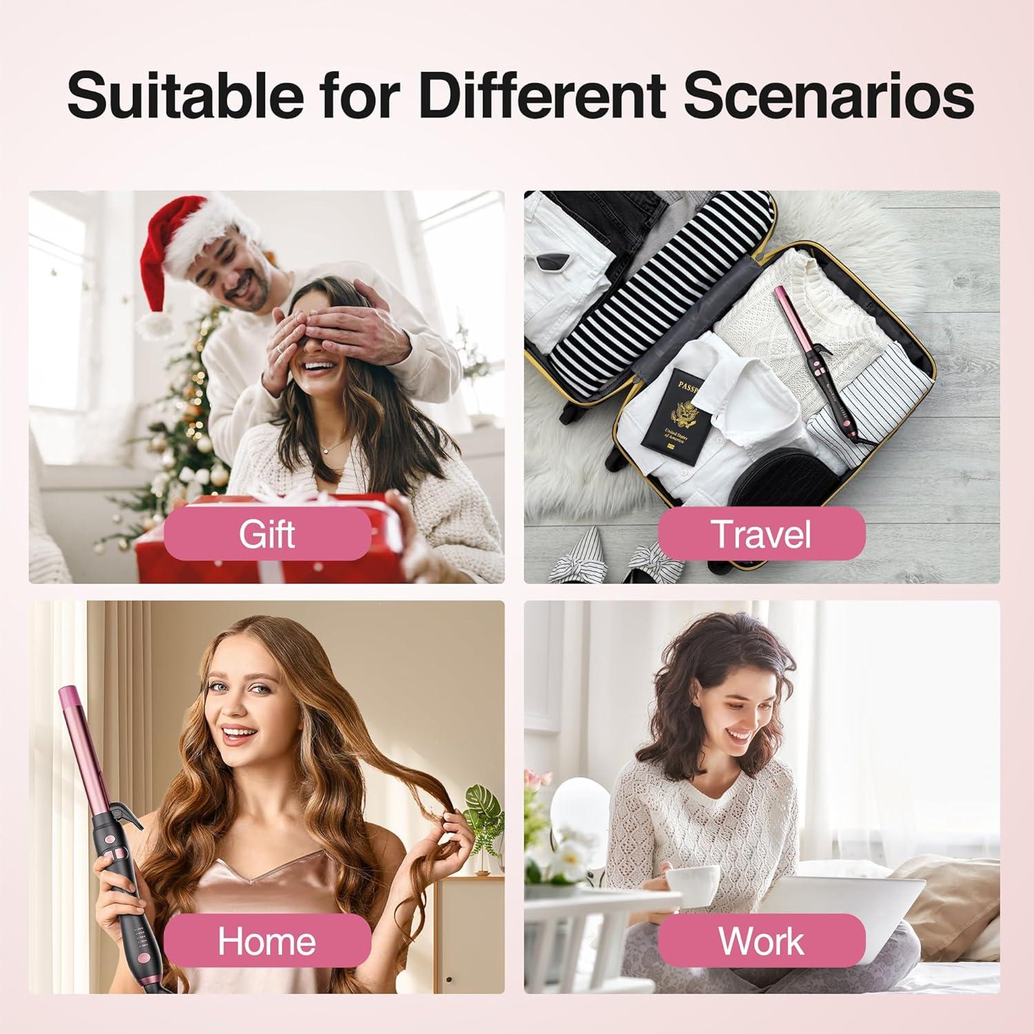 Plancha de Rizar Automática Tresses Touch CI-860 1 Pulgada