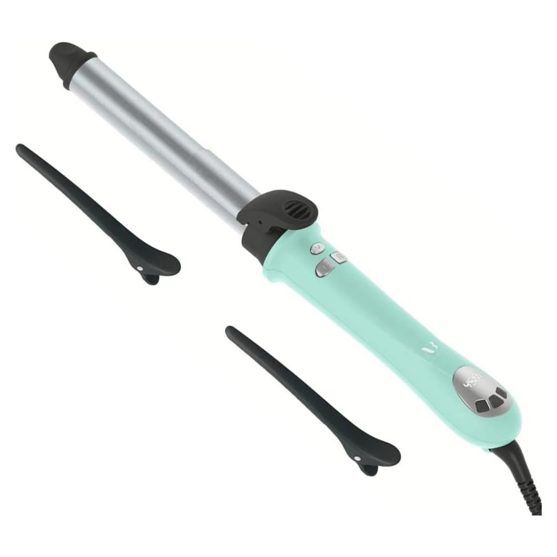 Plancha de Rizar Automática Amira Belleza Cerámica Verde