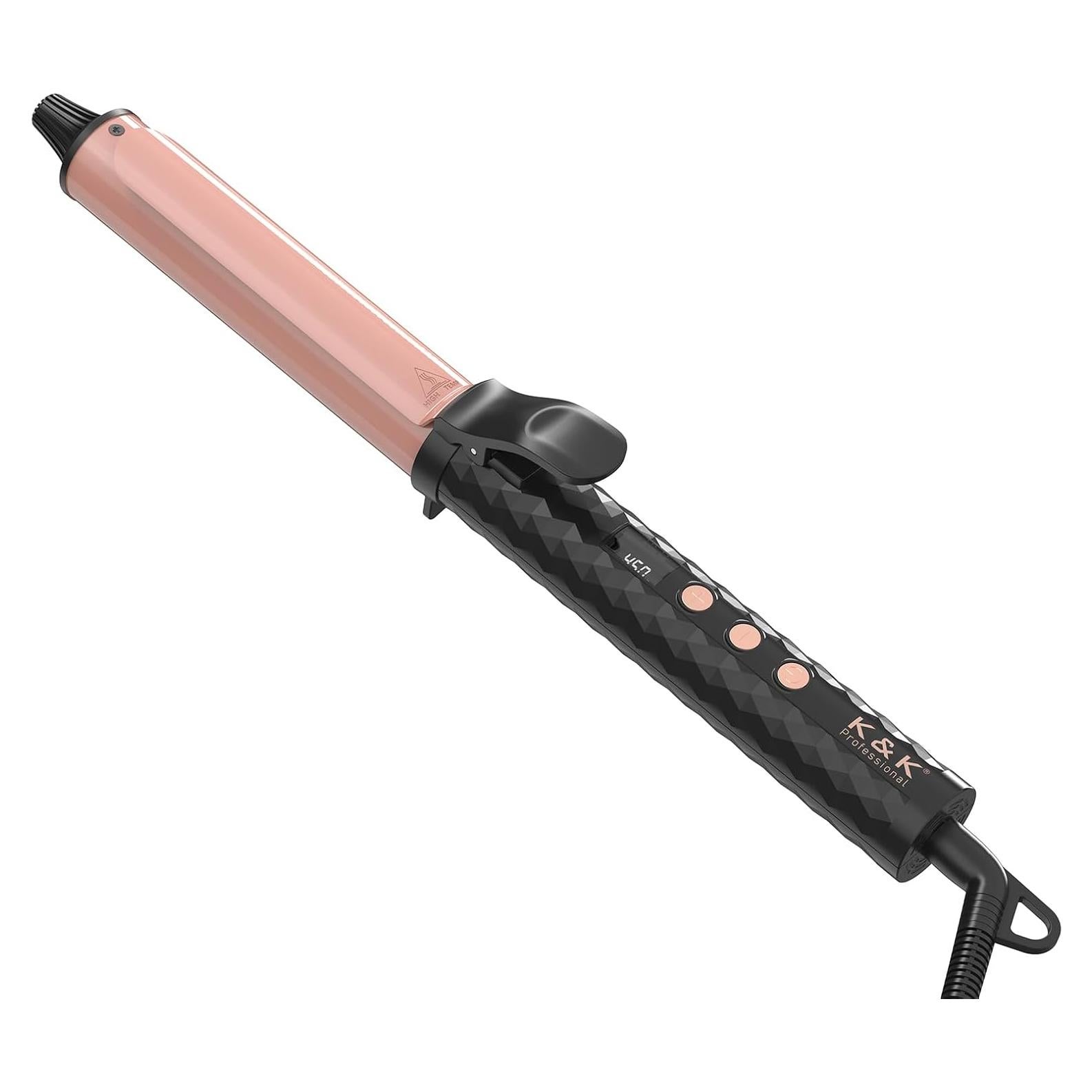 Plancha de Rizar Cerámica Qianyi 6.2" Temperatura Ajustable