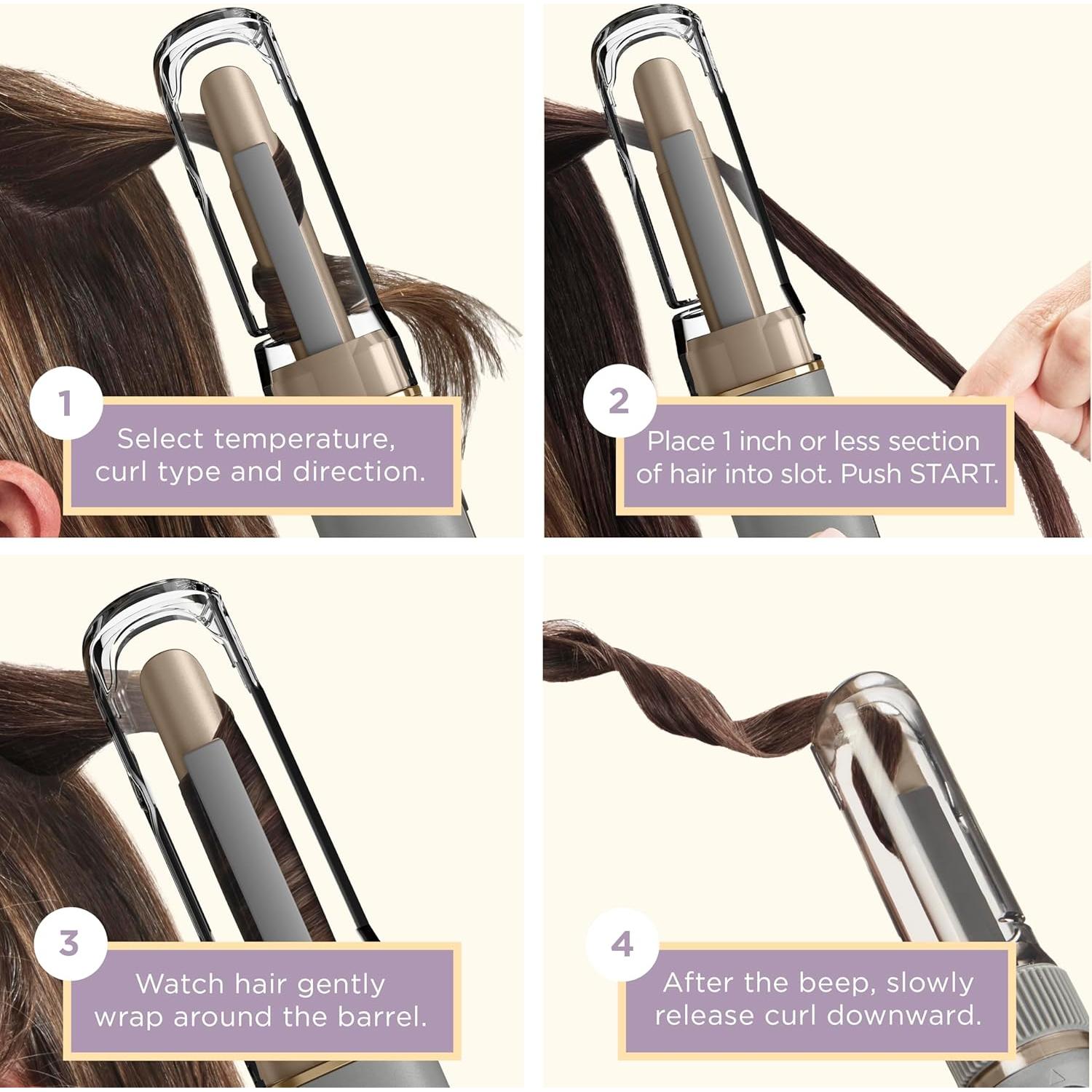 Rizador Automático Inalámbrico Conair Curl Secret Mini 1.27 cm