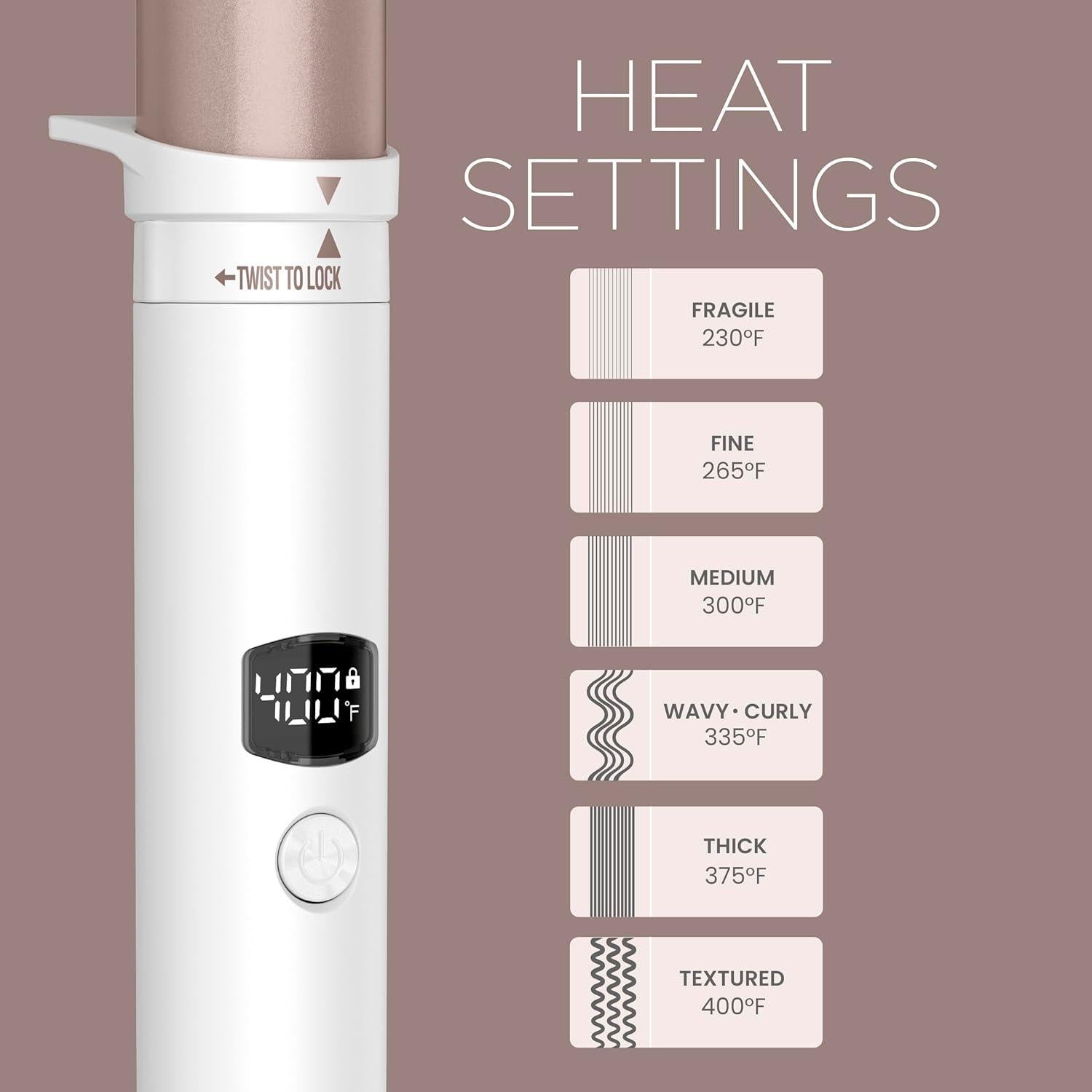 Estilizador de Cabello 5 en 1 Conair Doble Cerámica Accesorios