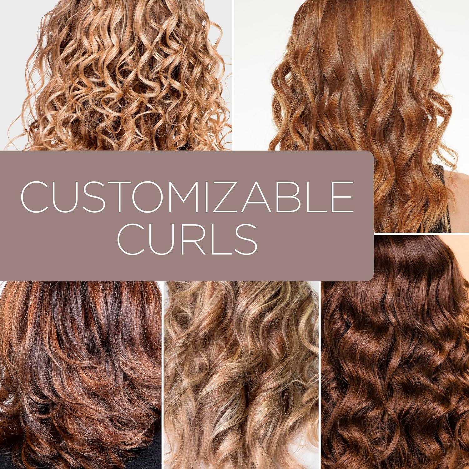 Estilizador de Cabello 5 en 1 Conair Doble Cerámica Accesorios