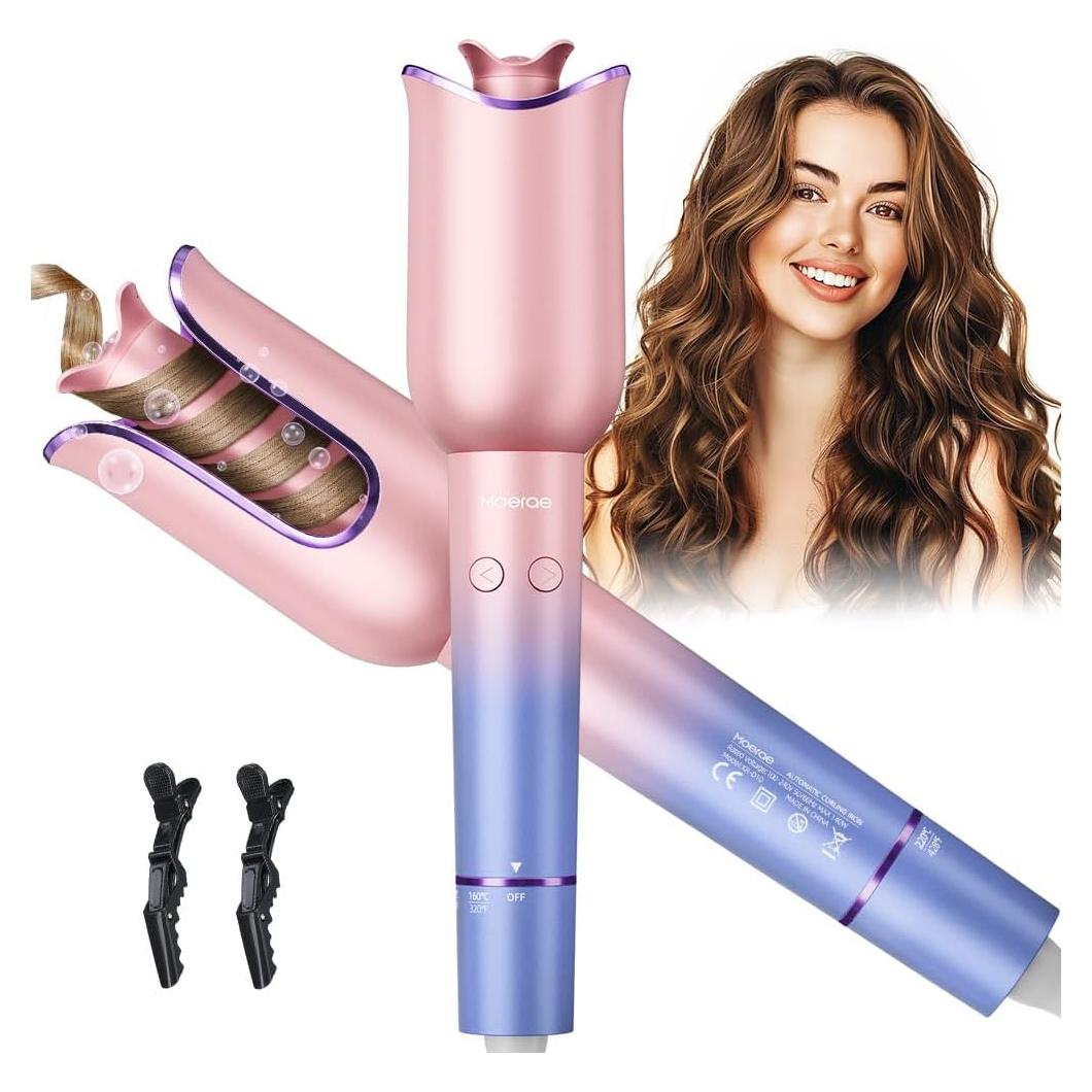 Rizador Automático Moerae 1" (2.54 cm) 3 Temperaturas Antienredos