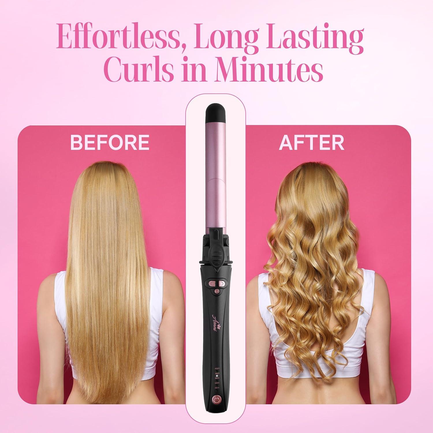 Rizador Automático Asani 1 Pulgada - Calentamiento Rápido 221°C