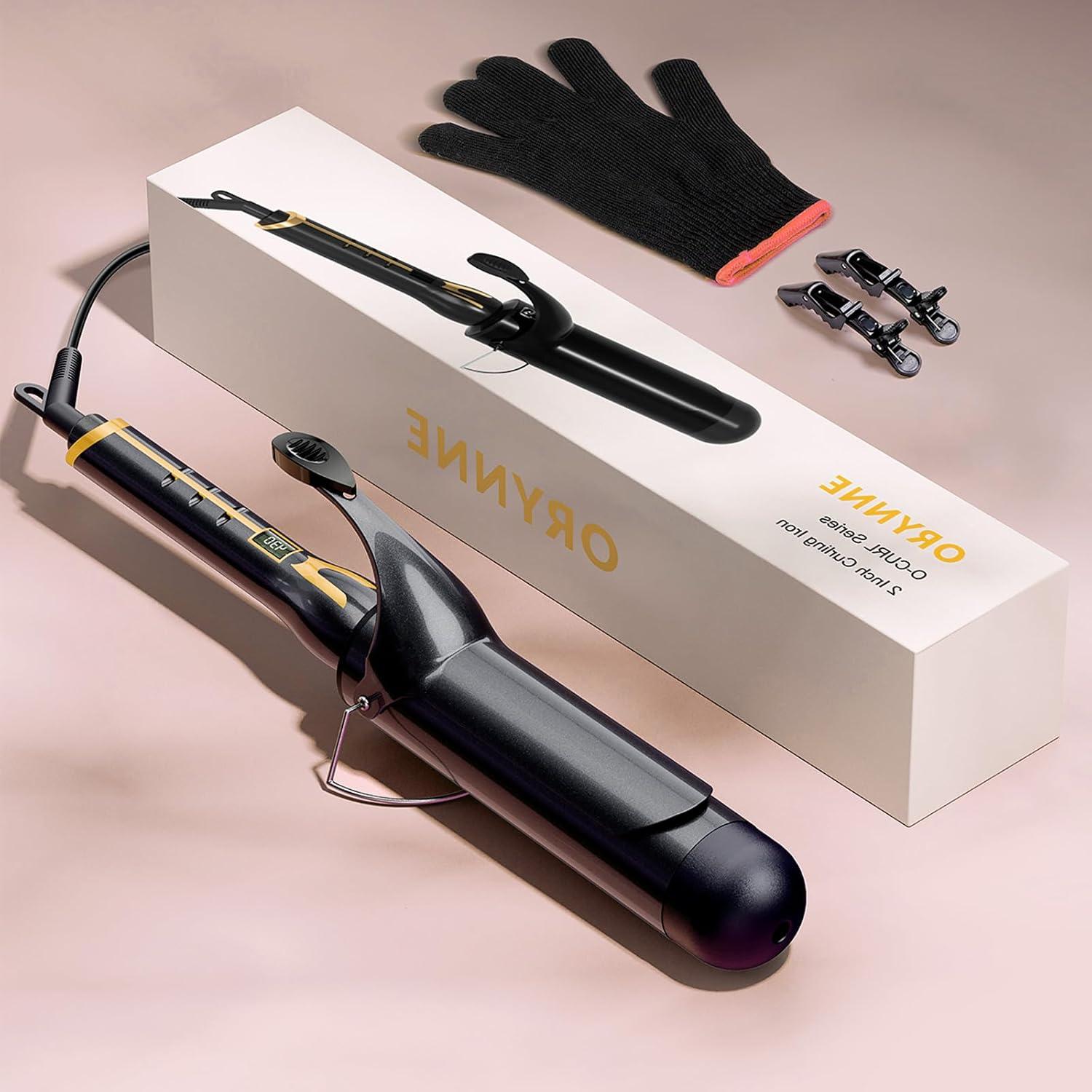 Plancha de Rizar ORYNNE 2 Pulgadas Cerámica Aceite Argán