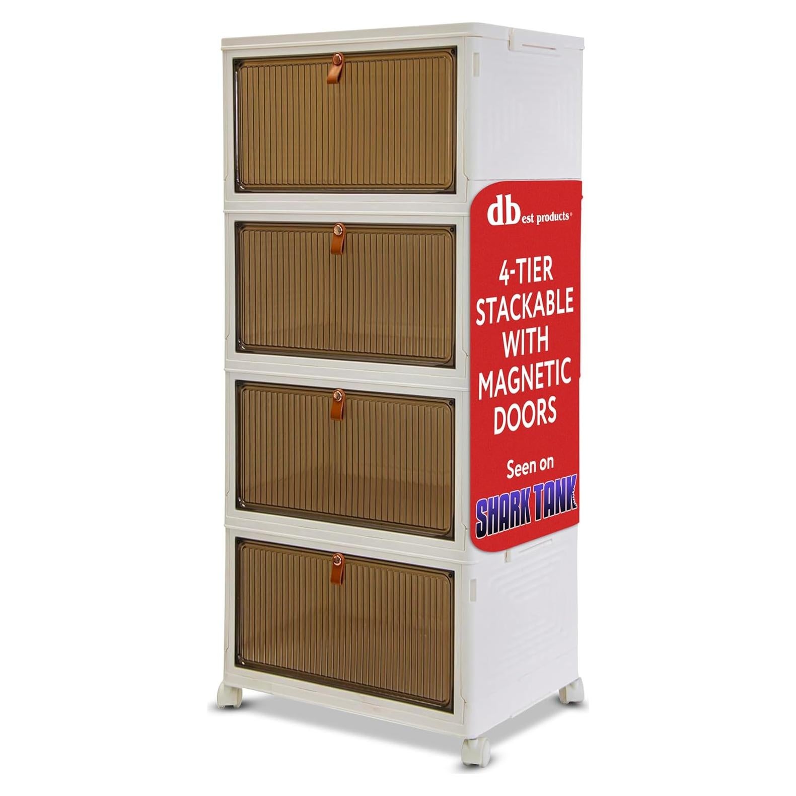 Organizador Apilable Quik Box Sport 4 Niveles 24L - Vertical