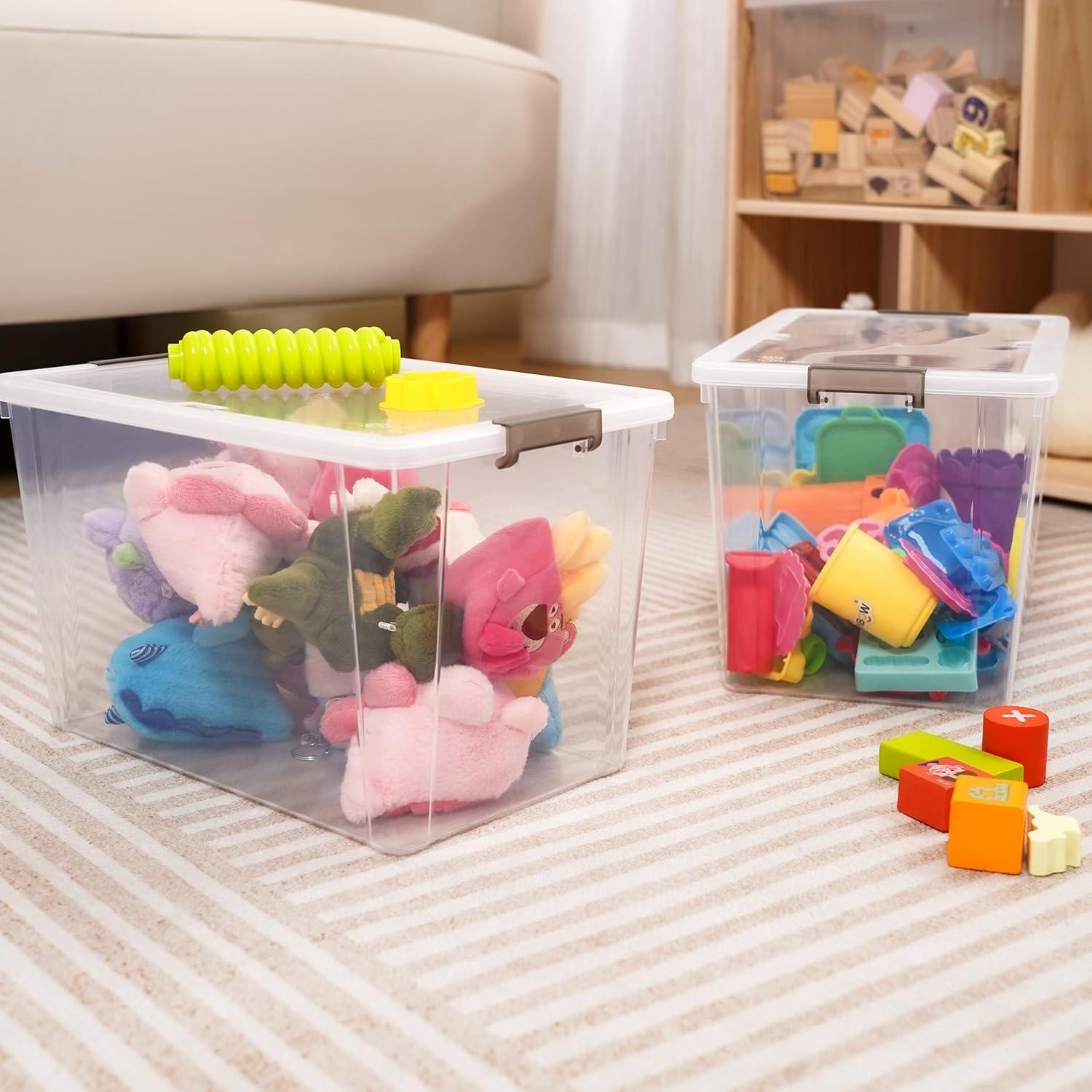 Contenedores de Almacenamiento Citylife 7.8QT 6 Paquetes Plástico