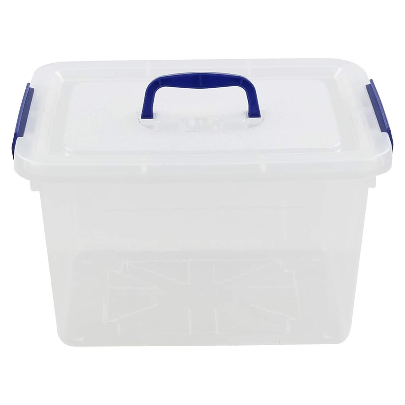 Caja de Almacenamiento Wekioger 12 Cuartos con Tapa y Asa