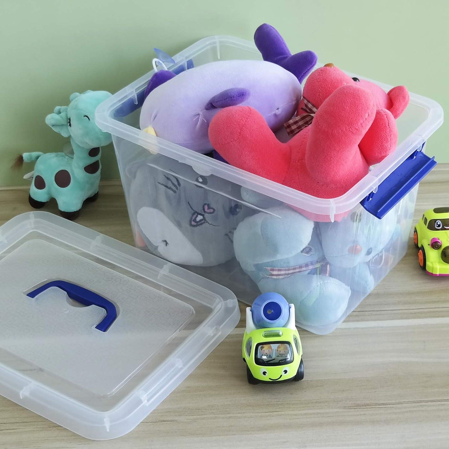 Caja de Almacenamiento Wekioger 12 Cuartos con Tapa y Asa