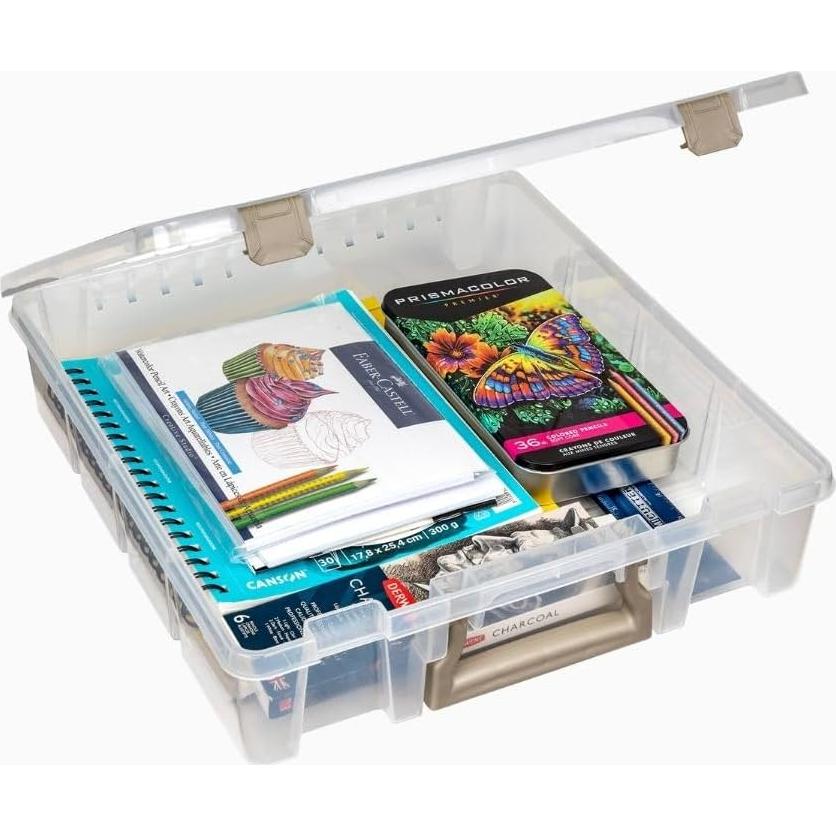 Caja de Almacenamiento ArtBin Super Satchel 6955AB 12L Dorada