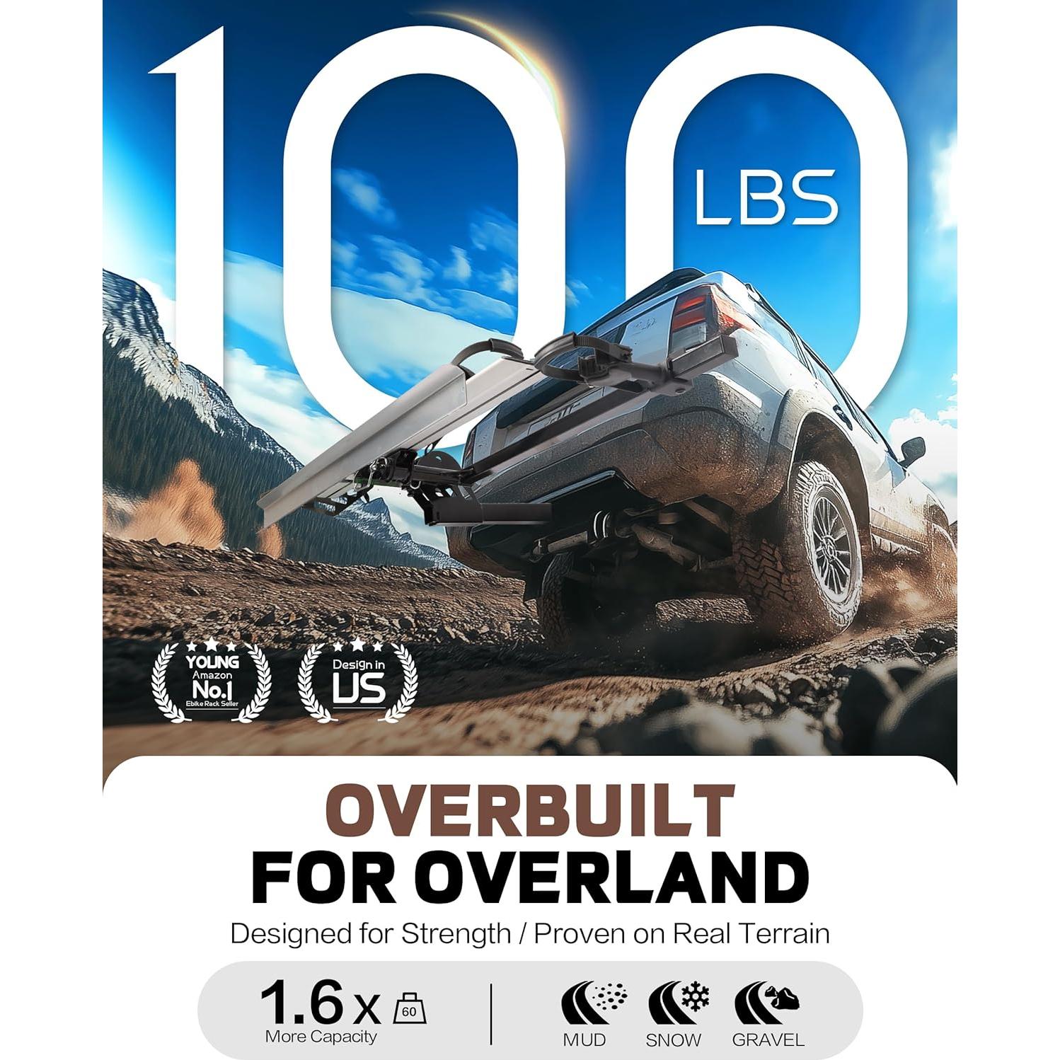 Soporte para Bicicletas Young Electric Plegable 100 lbs (45.36 kg)