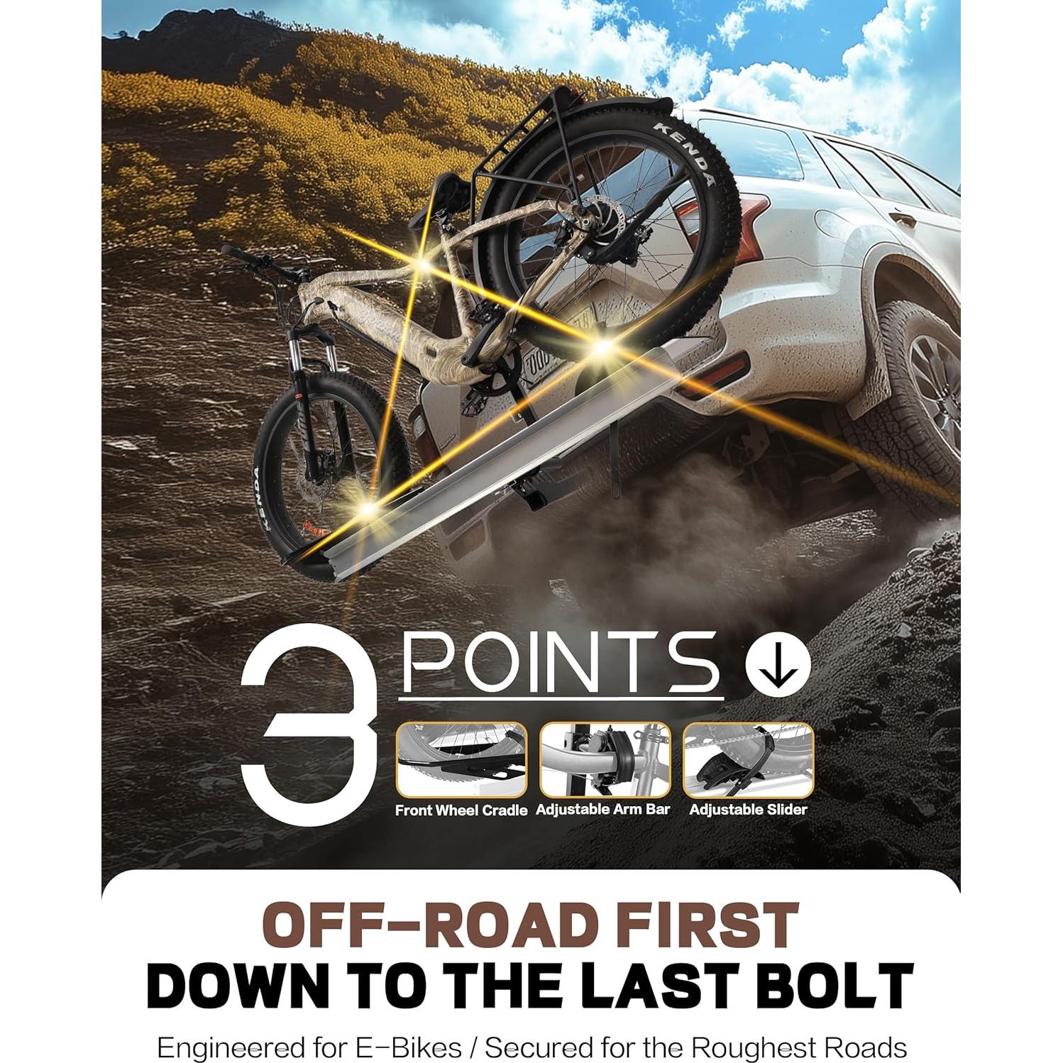 Soporte para Bicicletas Young Electric Plegable 100 lbs (45.36 kg)