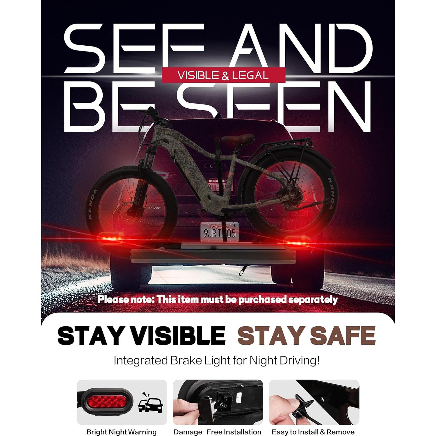 Soporte para Bicicletas Young Electric Plegable 100 lbs (45.36 kg)