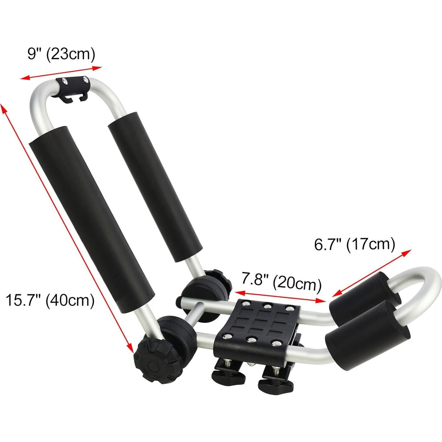 Soporte Plegable para Kayak YUANSHI, Aluminio, 165 lbs, Techo