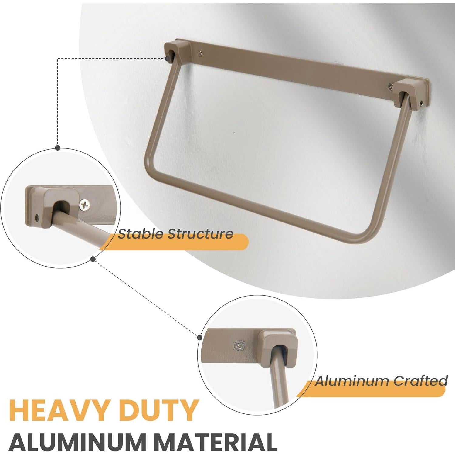 Estante para Zapatos Montado en la Pared GOIMGN - Aluminio Plegable
