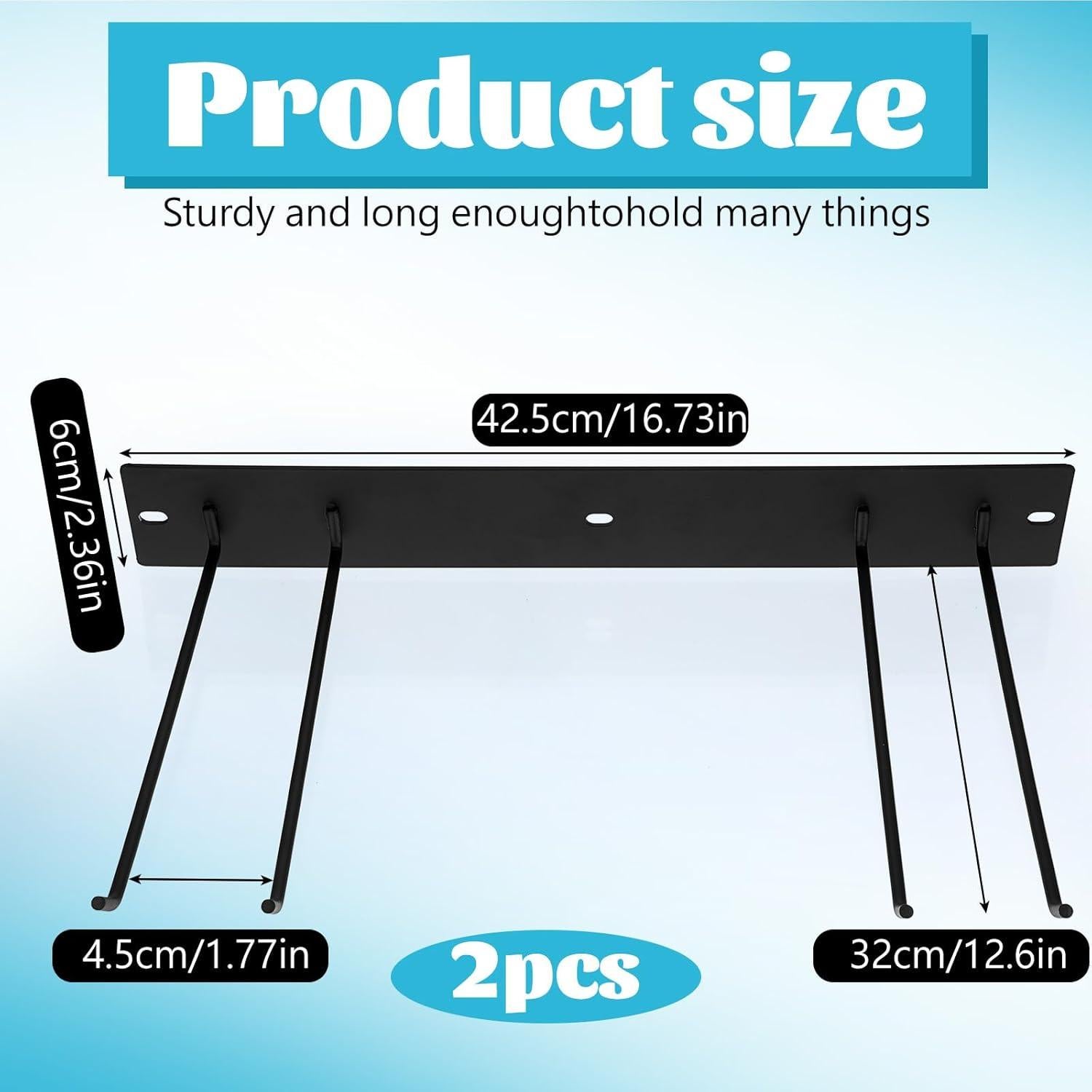 Estante de Almacenamiento para Sillas Plegables Mekueeex - 120 kg
