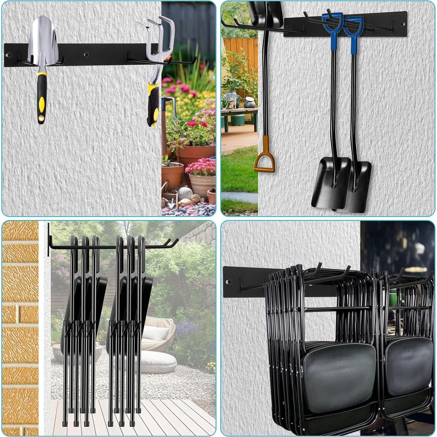 Estante de Almacenamiento para Sillas Plegables Mekueeex - 120 kg