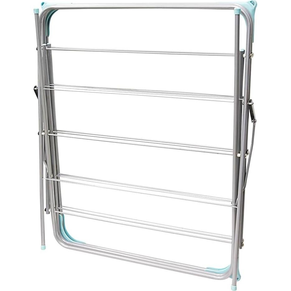 Soporte de Ropa Portátil Home Basics 3 Niveles 18 Varillas