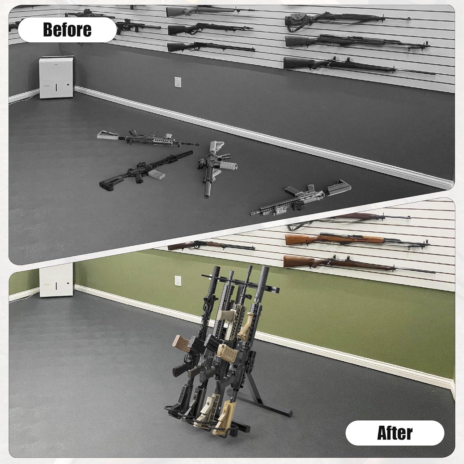 Soporte Plegable para Rifles Upbic JL-SSQJ - Acero Resistente