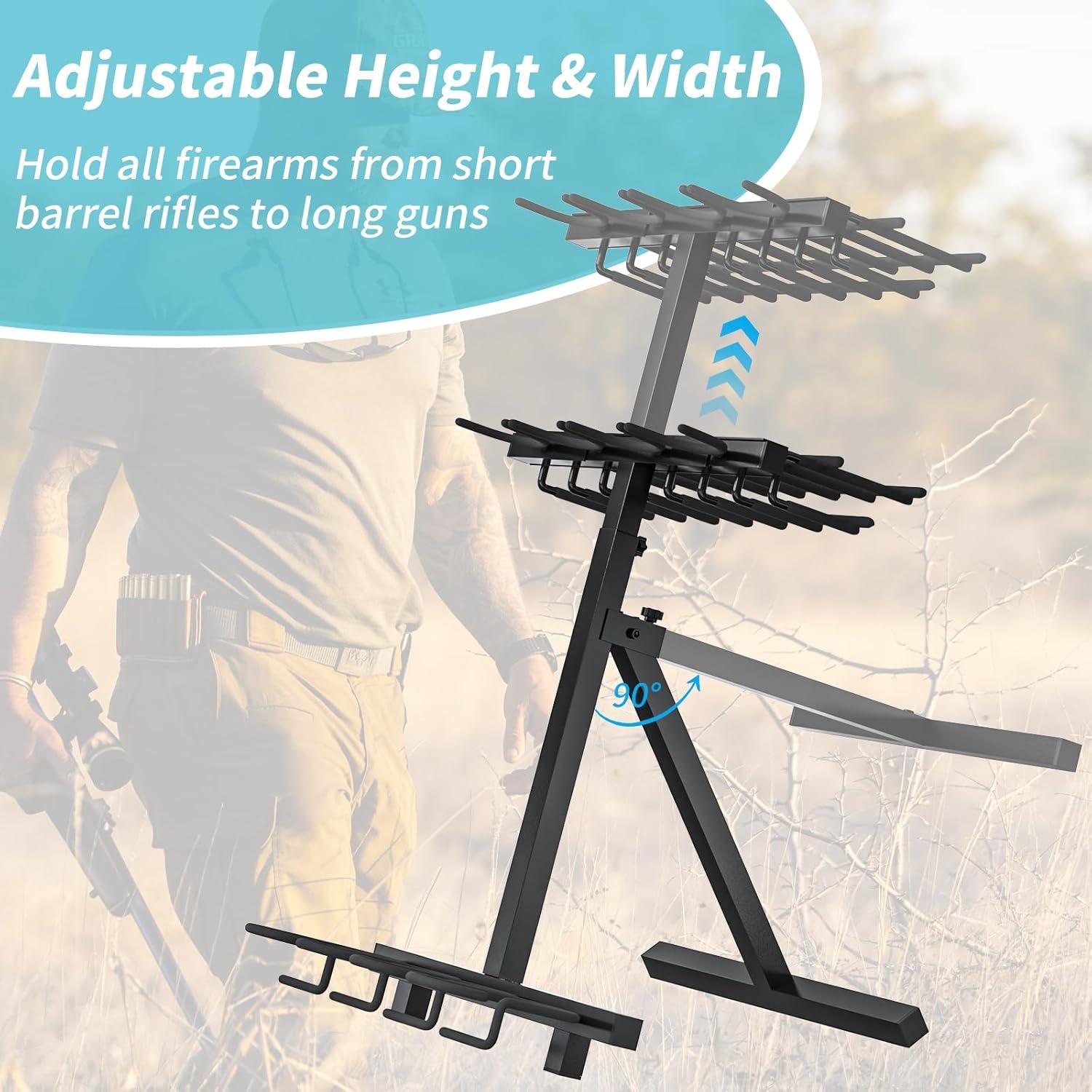 Soporte para Armas OSIEWEN Plegable para Rifles y Pistolas