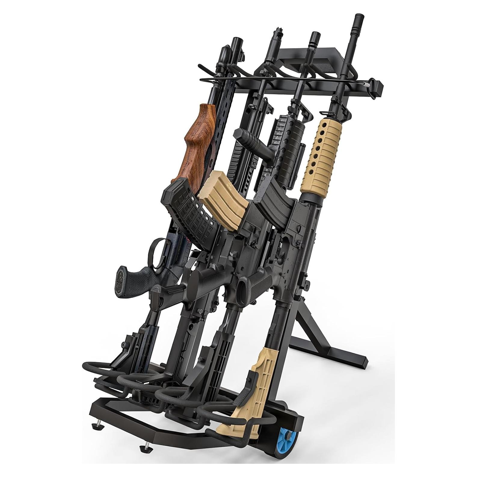 Soporte para Armas Plegable Nonkky TD-SSK con Ruedas