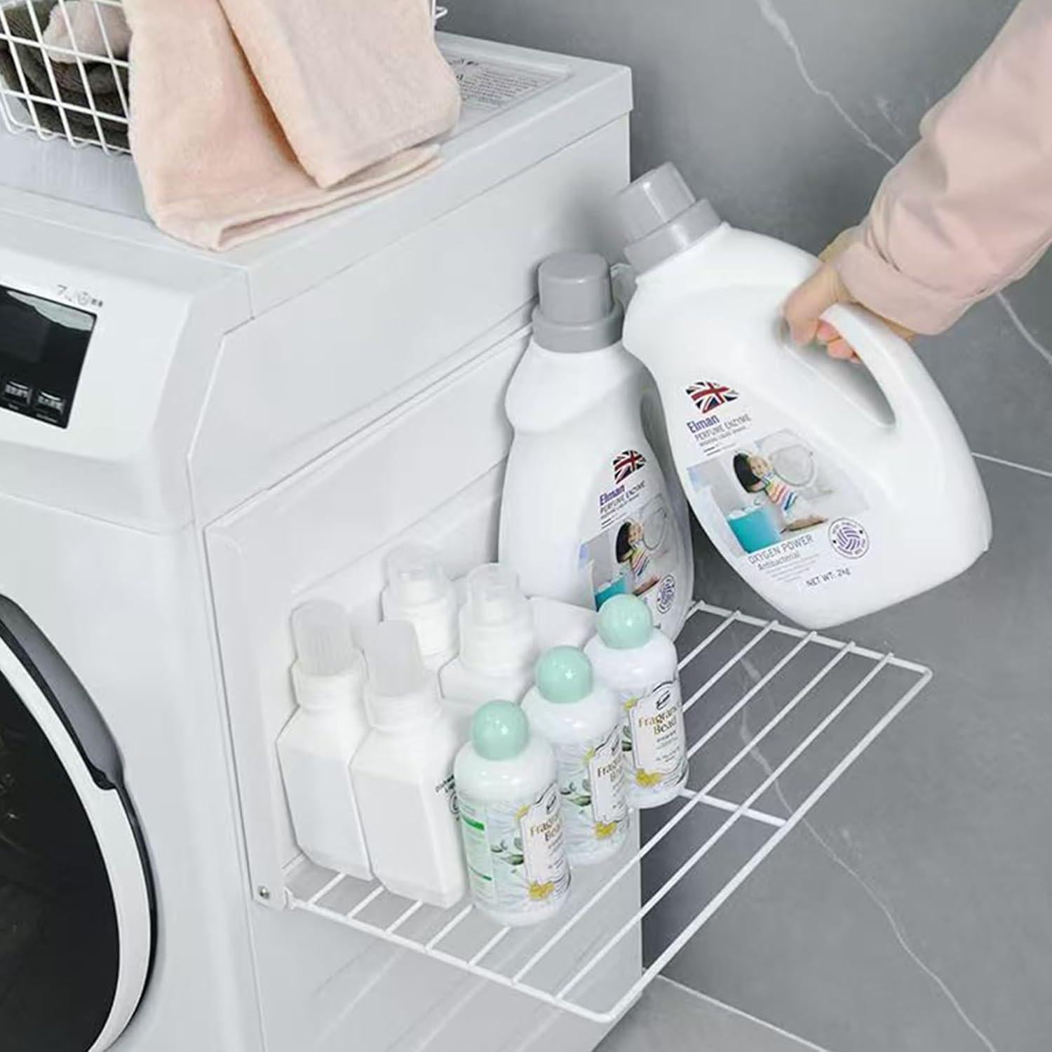 Estante Plegable Magnético LEQ para Secar Ropa - 10.16x25.4 cm