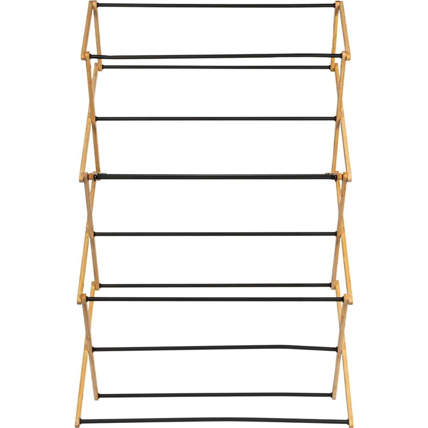 Soporte Plegable para Secar Ropa Household Essentials 14 Varillas