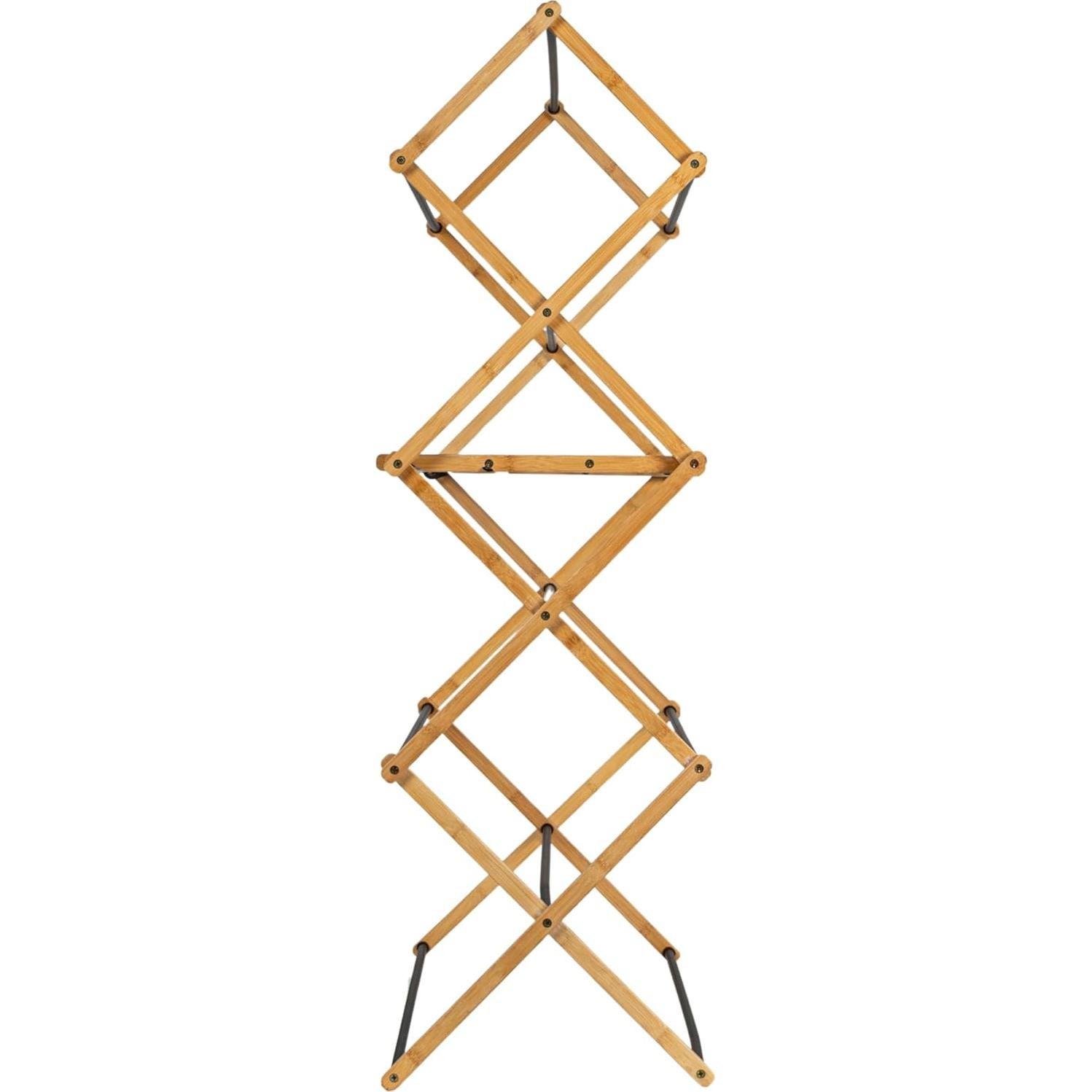 Soporte Plegable para Secar Ropa Household Essentials 14 Varillas