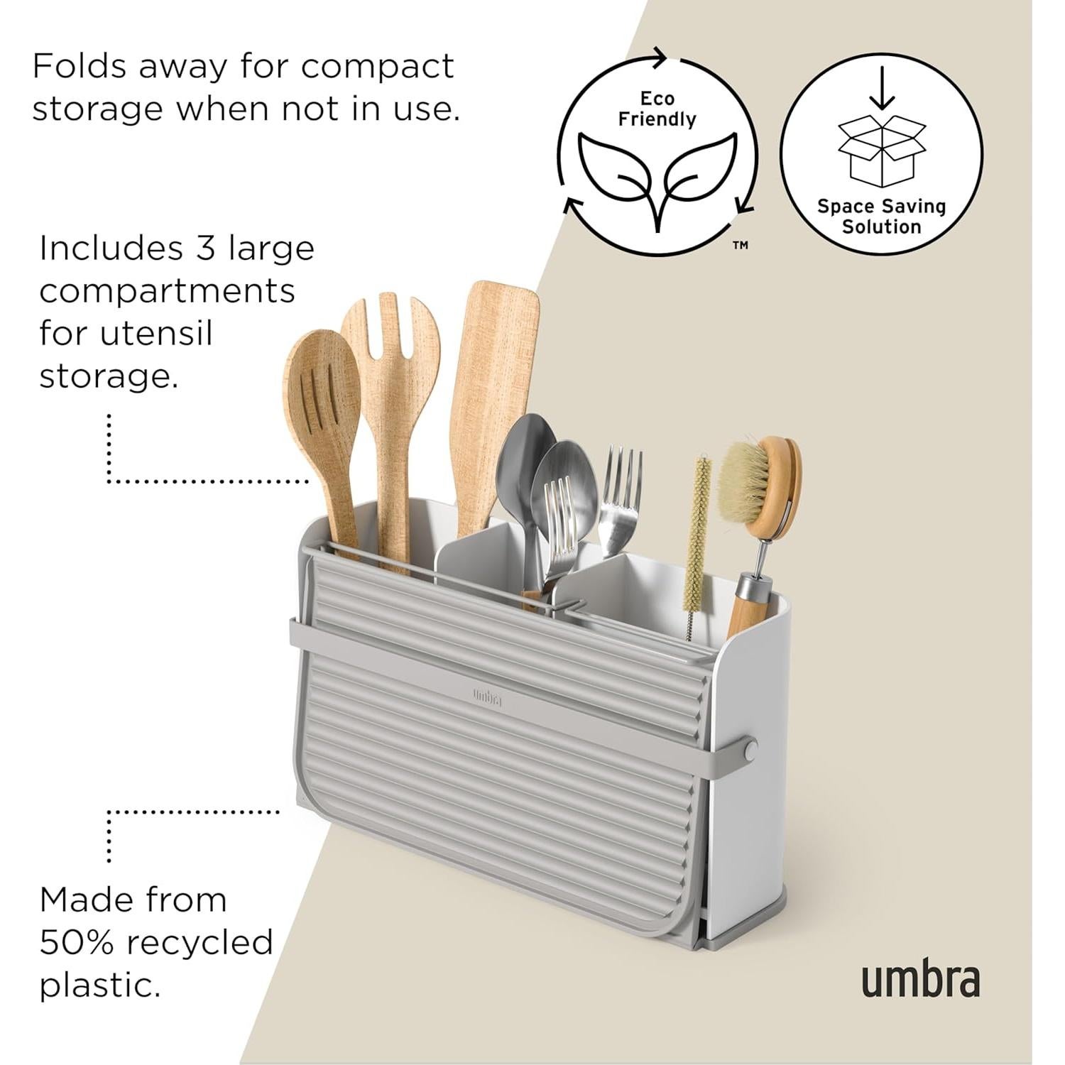 Escurridor de Platos Plegable Umbra Sling - 33x38x17 cm